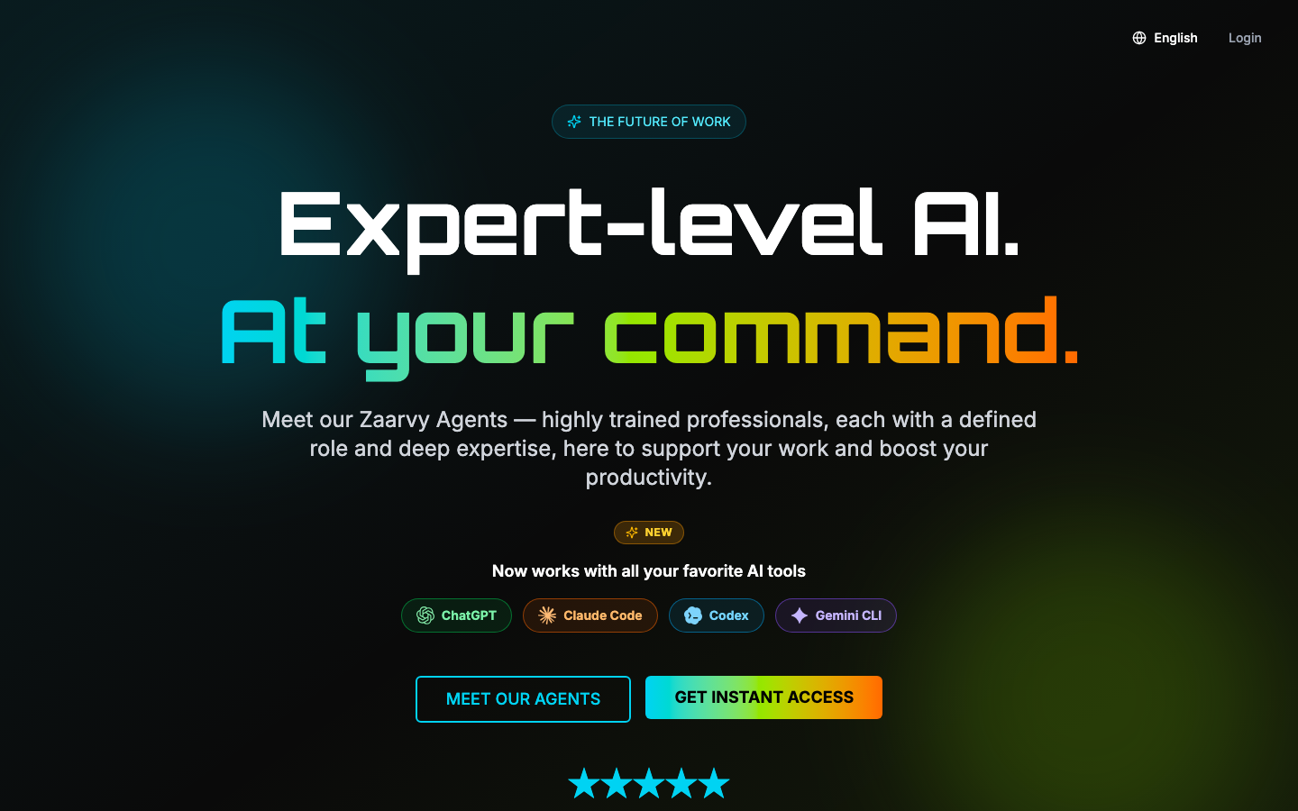 Zaarvy website